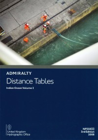 Admiralty Distance Tables : Indian Ocean Volume 2