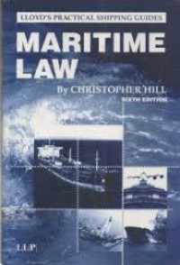 Maritime Law Sixth Edition